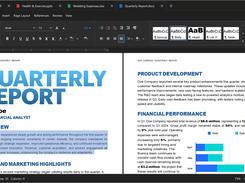 Document Editor (dark mode)