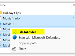 Context Menu - File