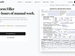 AI Form Filler. Save hours of manual work.