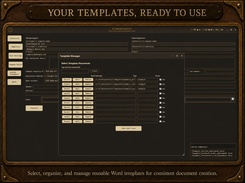 YOUR TEMPLATES, READY TO USE