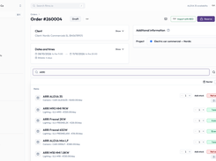 Live availability as you add gear
