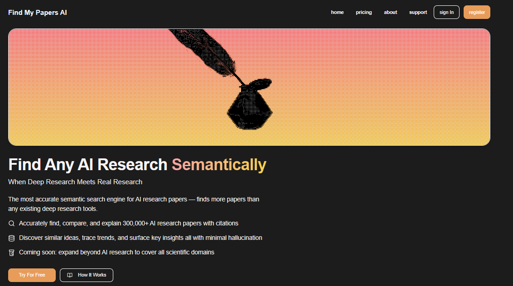 Find My Papers AI Screenshot 1