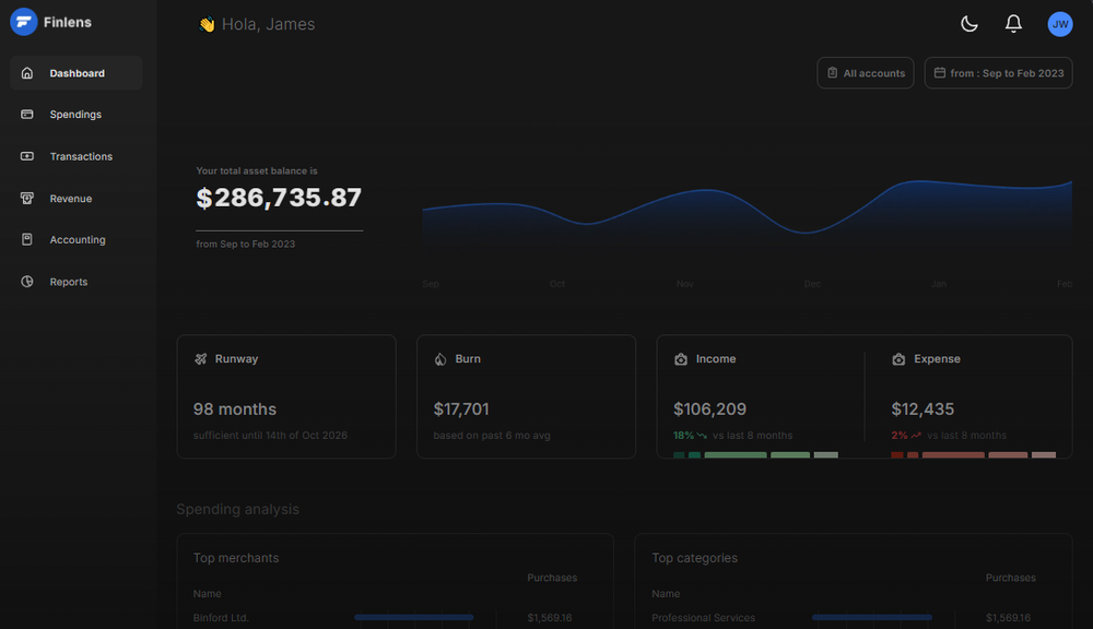 Finlens Screenshot 1