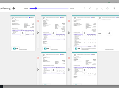 Fin automatically recognizes, splits and sorts 99% of all documents and receipts correctly by client and category.