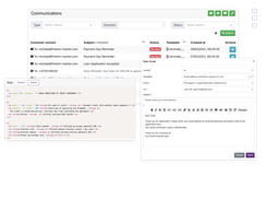 Versatile messaging functionality across multiple communication channels, enabling users to send various types of messages, automate sending rules, and integrate with communication providers.