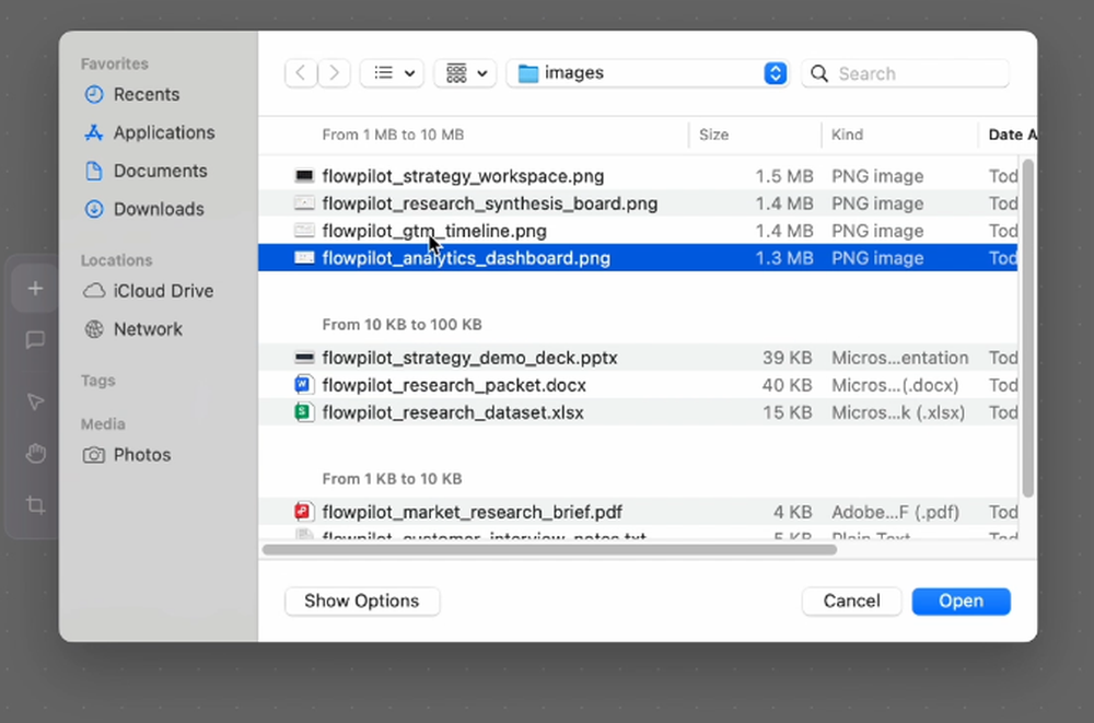Flowacts Screenshot 1