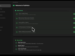 FluidVoice Screenshot 1