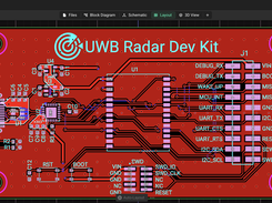 Radar Sensor XM125 PCB layout and routing in Flux