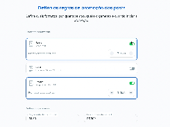 Portuguese promotion-rules form with Reels, Feed, and Stories toggles, duration controls, daily budget, and monthly spending limit.