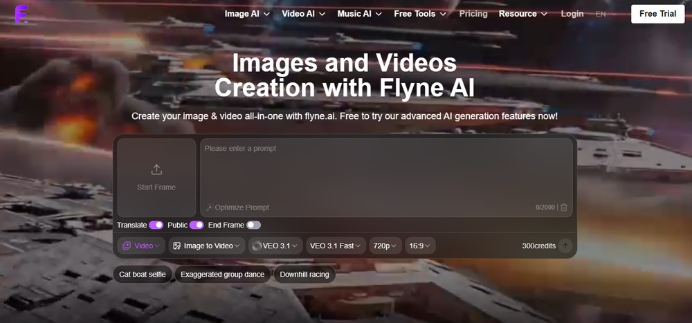 Flyne AI Screenshot 1