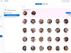 People: faces grouped automatically on your own computer, nothing uploaded