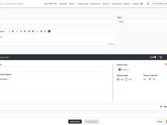 Checklists - New Template