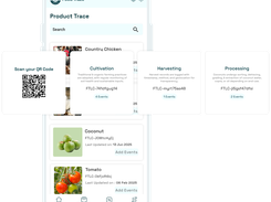 Coconut traceability