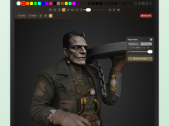 paint directly to faces
