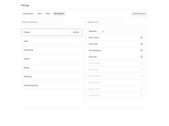 Manage roles and access with built-in identity management