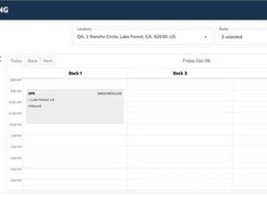 Dock Scheduling