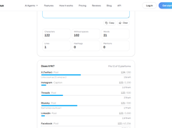Free character counter: see whether one post fits every network, counted by each platform's rules