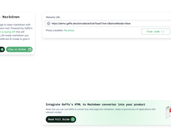 Convert any web page to markdown with our free HTML to Markdown tool
