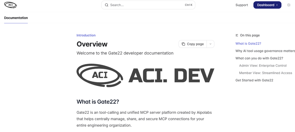 Gate22 Screenshot 1