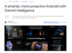 Gemini Intelligence Screenshot 1