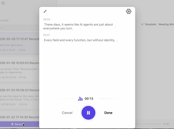 Real-time transcription