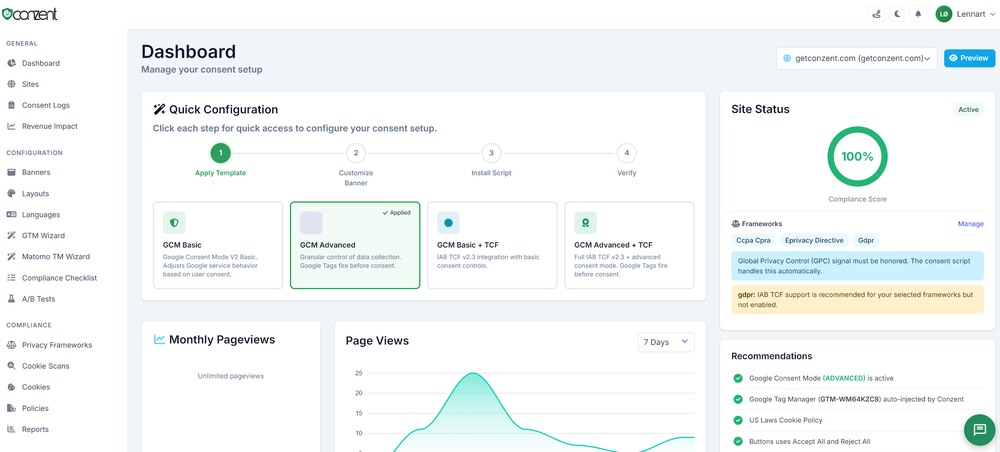 Dashboard