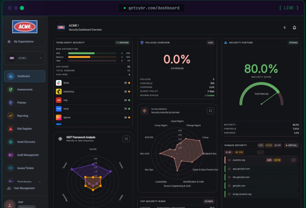 GetCybr Screenshot 1