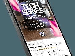 Mobile event listing with event details, RSVP button, and QR registration code.