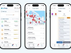 Your day at a glance: today's jobs in route order and the smart planner