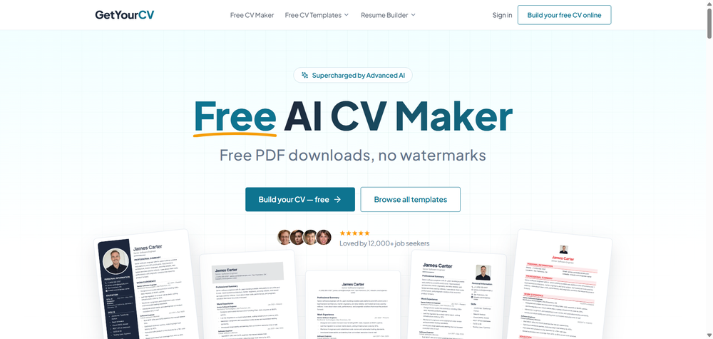 Free CV Maker