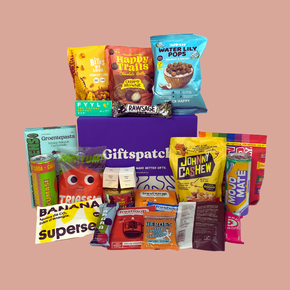 The Supreme Box — a curated mix of independent snack, chocolate and drink brands to discover, ready to gift across Europe.