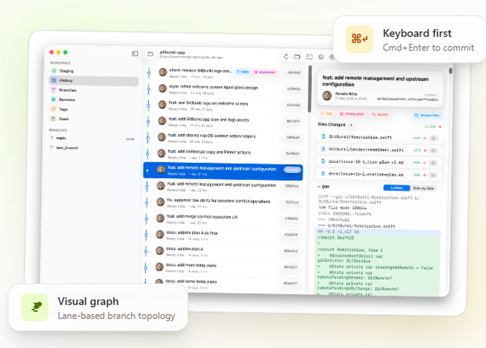 GitBunki Screenshot 1