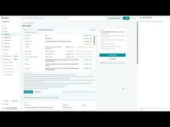 Gnosis web interface showing a contract details page with navigation, contract fields, status indicators, notes, and a right-side action panel.