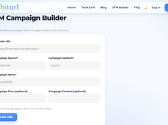 Go Bit Url, Campaign Page