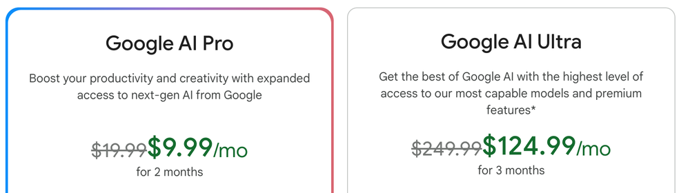 Google AI Ultra Screenshot 1