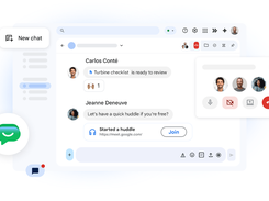 Google Chat Screenshot 1