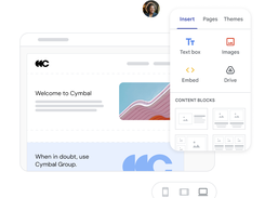 Google Sites Screenshot 1