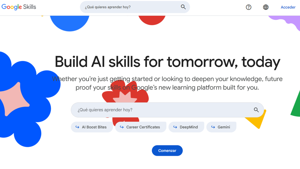 Google Skills Screenshot 1