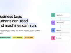 Business logic humans can read and machines can run