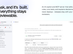 AI that builds rules, and stays reviewable