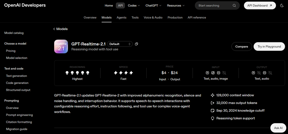GPT-Realtime-2.1 Screenshot 1
