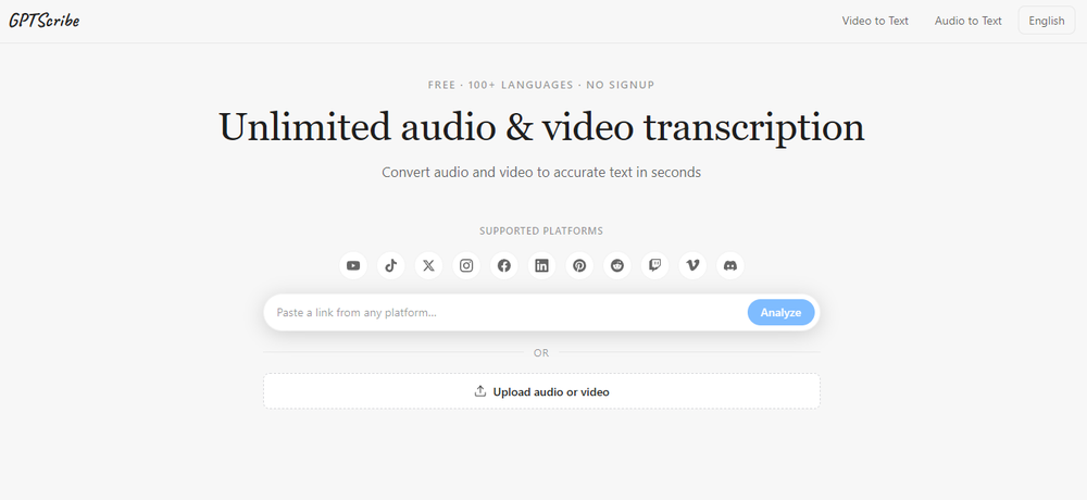 GPTScribe Screenshot 1