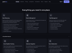Discovery, pipeline, tasks, deadlines, calendar sync and collaboration