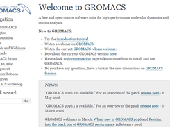 GROMACS Screenshot 1
