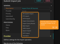 Import files from virtually any source