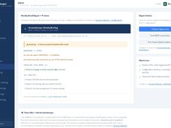 Alerts: active problems to triage, with acknowledge and snooze