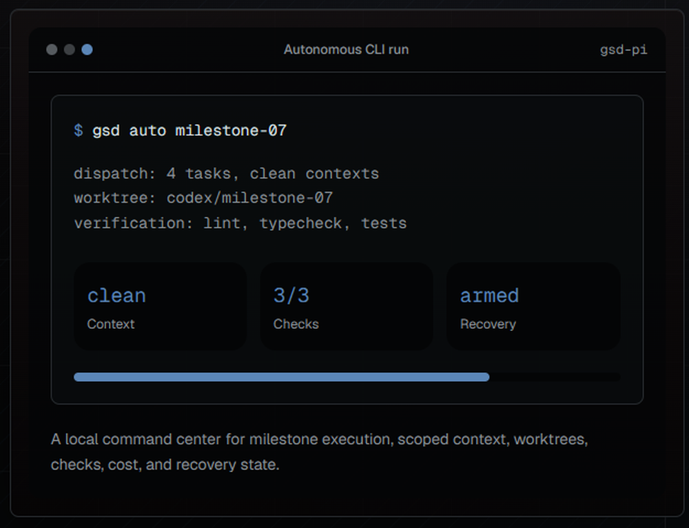 gsd-pi Screenshot 1