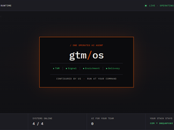 GTM OS Screenshot 1