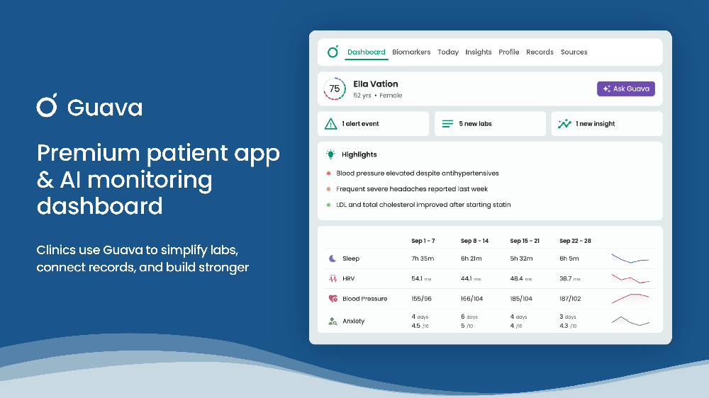 Guava Provider Dashboard Screenshot 1