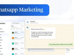 Run broadcast campaigns, offers, and automated messages over WhatsApp to drive direct bookings and upsells on the channel guests use most.